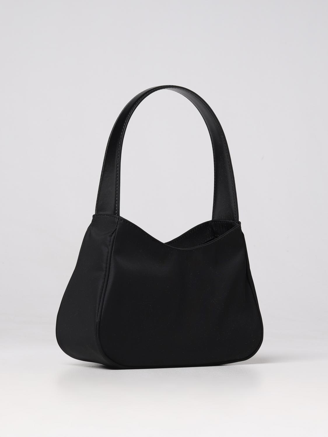 PALM ANGELS BORSA A SPALLA: Borsa Palm Angels in nylon, Nero - Img 2