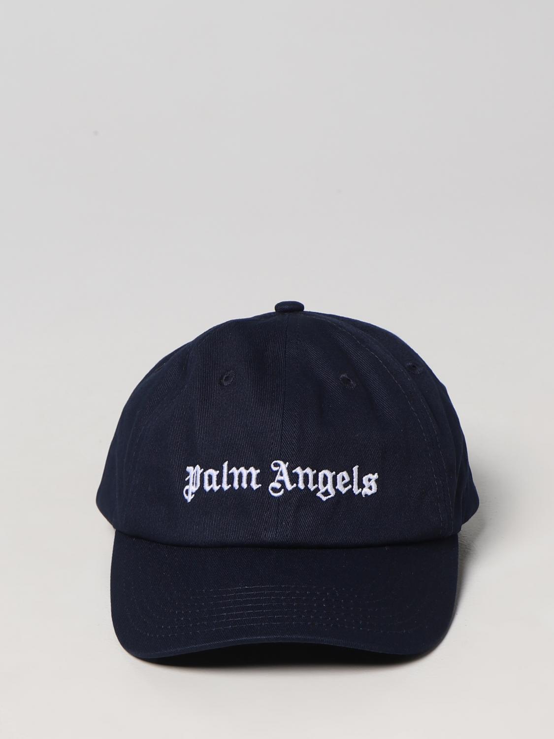 PALM ANGELS HAT: Hat men Palm Angels, Blue - Img 2