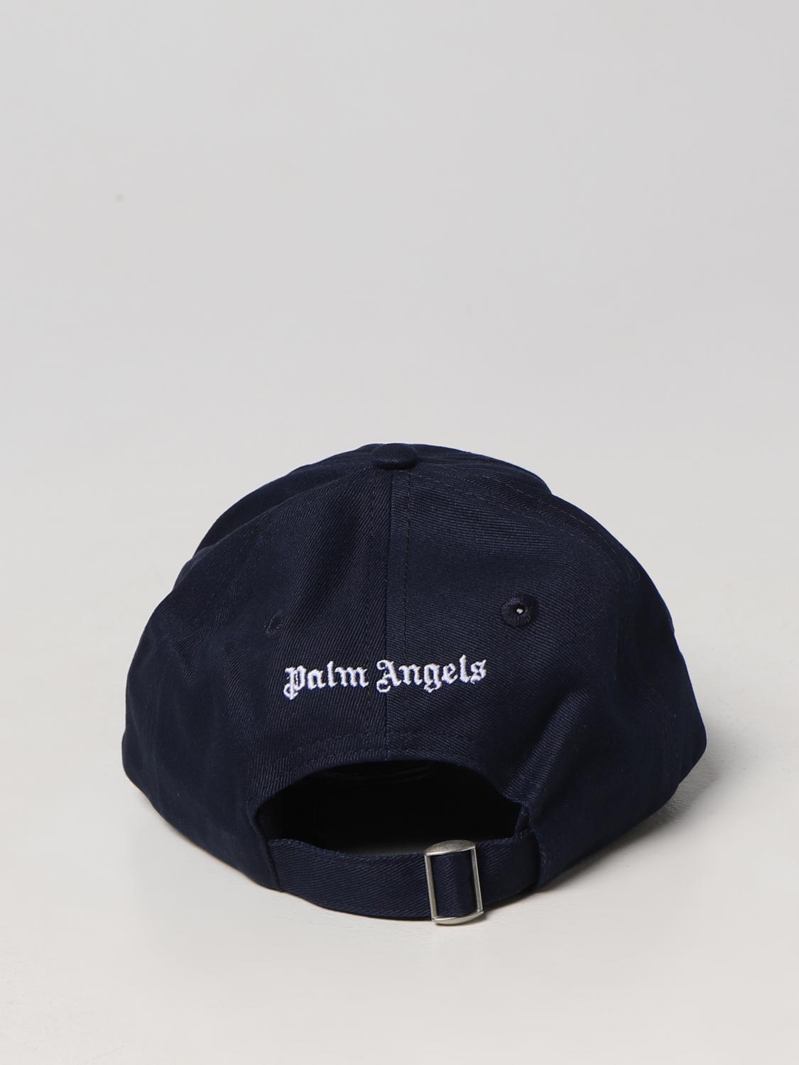 PALM ANGELS HAT: Hat men Palm Angels, Blue - Img 3