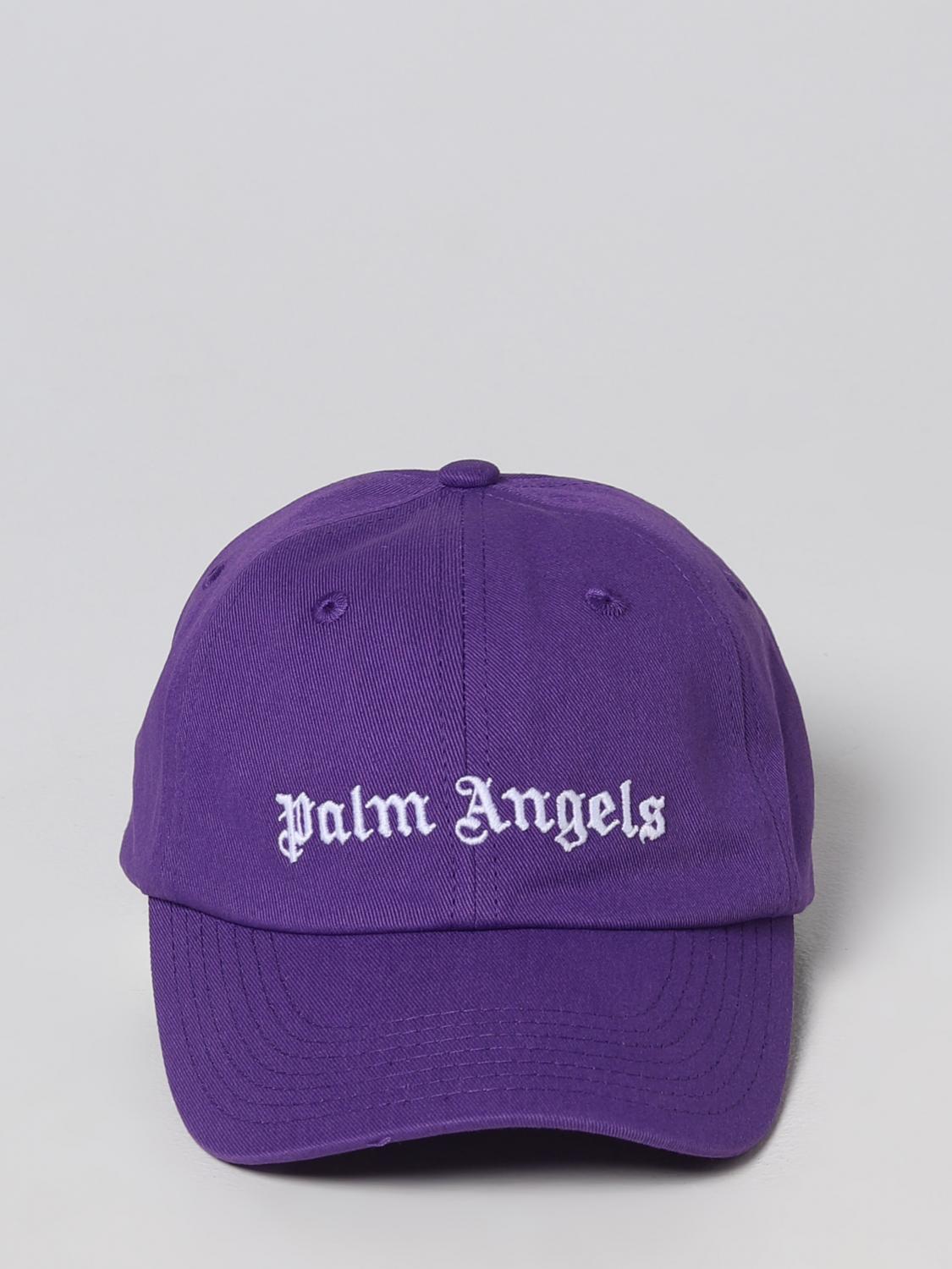 PALM ANGELS 모자: 모자 남성 Palm Angels, 바이올렛 - Img 2