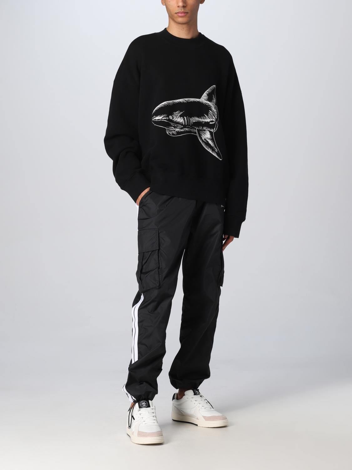 Palm Angels ブラック スウェット Mサイズ Palm Angels パーム