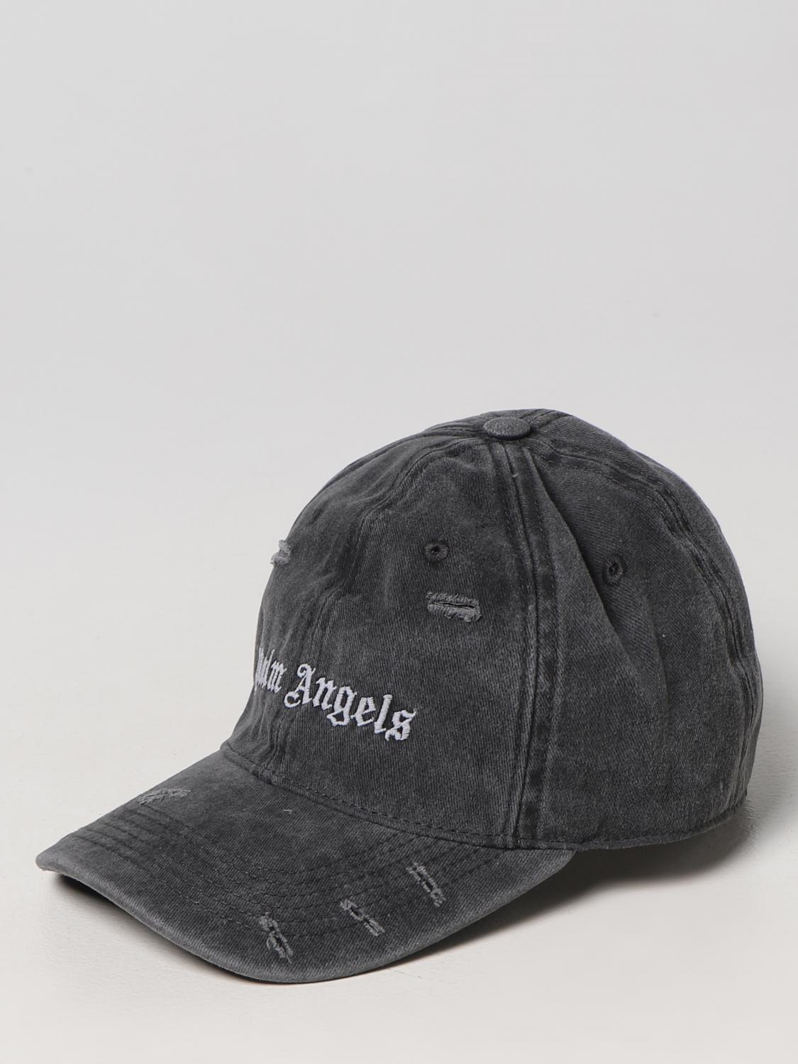 PALM ANGELS HUT: Hut herren Palm Angels, Grau - Img 1