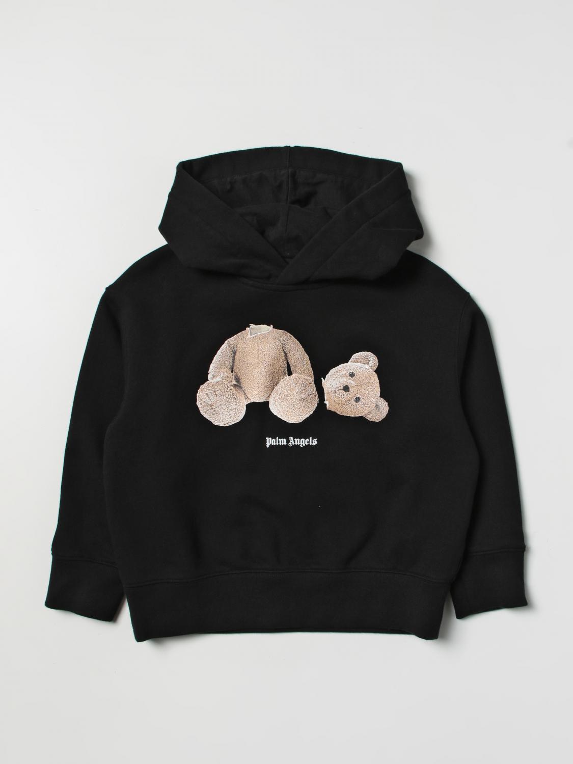 PALM ANGELS PULLOVER: Pullover kinder Palm Angels, Schwarz - Img 1