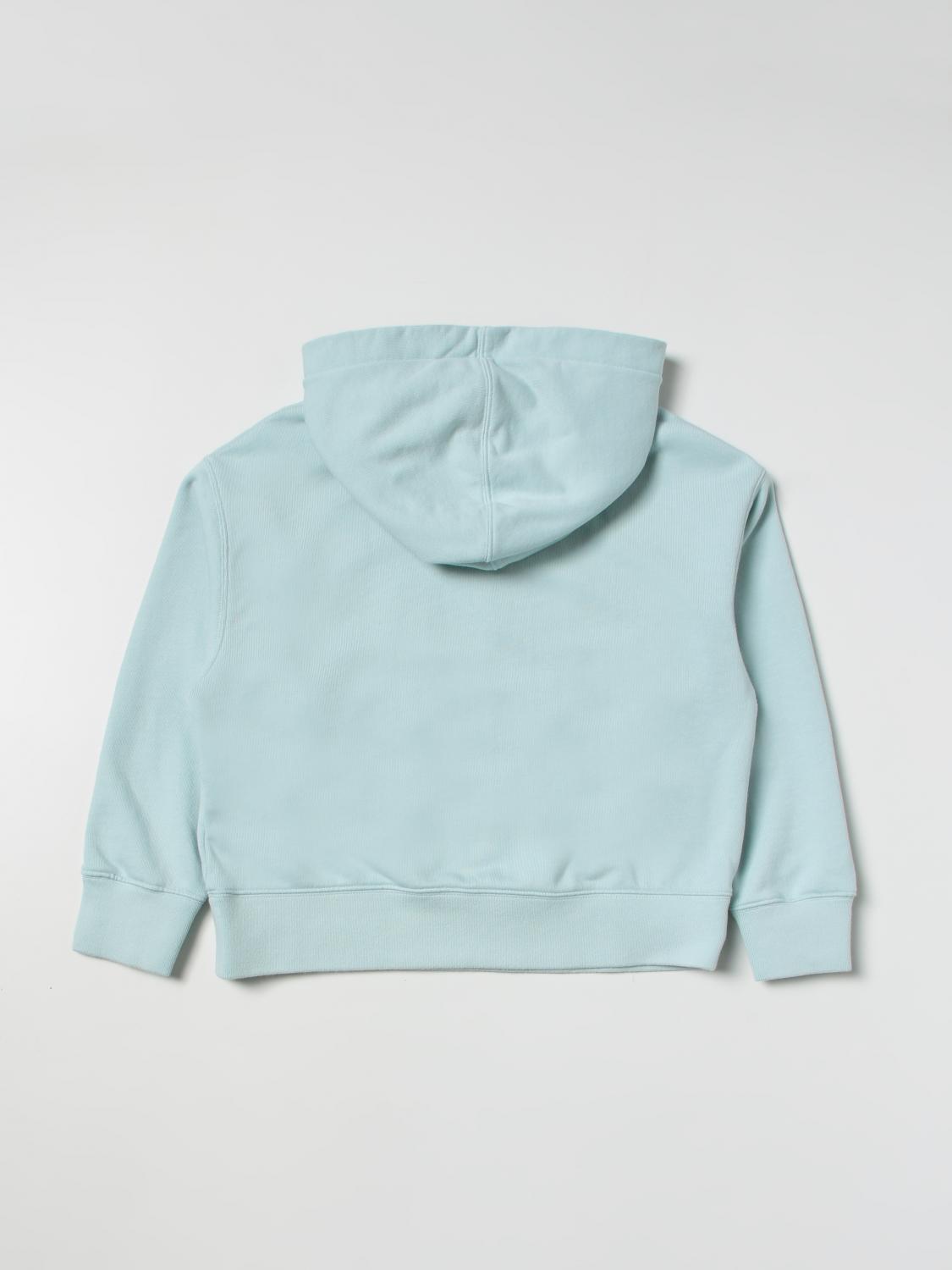 PALM ANGELS PULL: Pull enfant Palm Angels, Bleu - Img 2