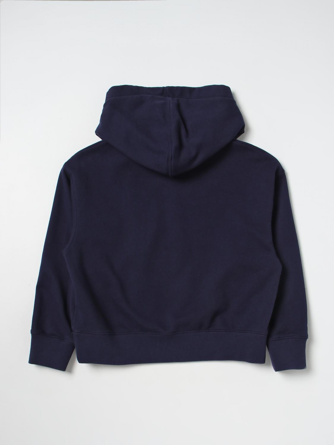 PALM ANGELS SWEATER: Sweater kids Palm Angels, Navy - Img 2