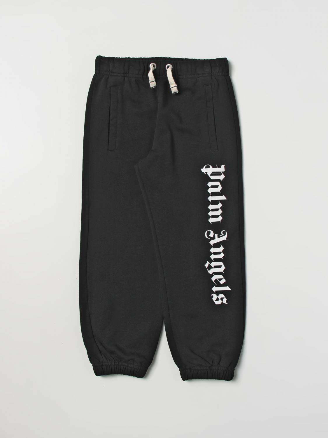 PALM ANGELS PANTS: Pants kids Palm Angels, Black - Img 1