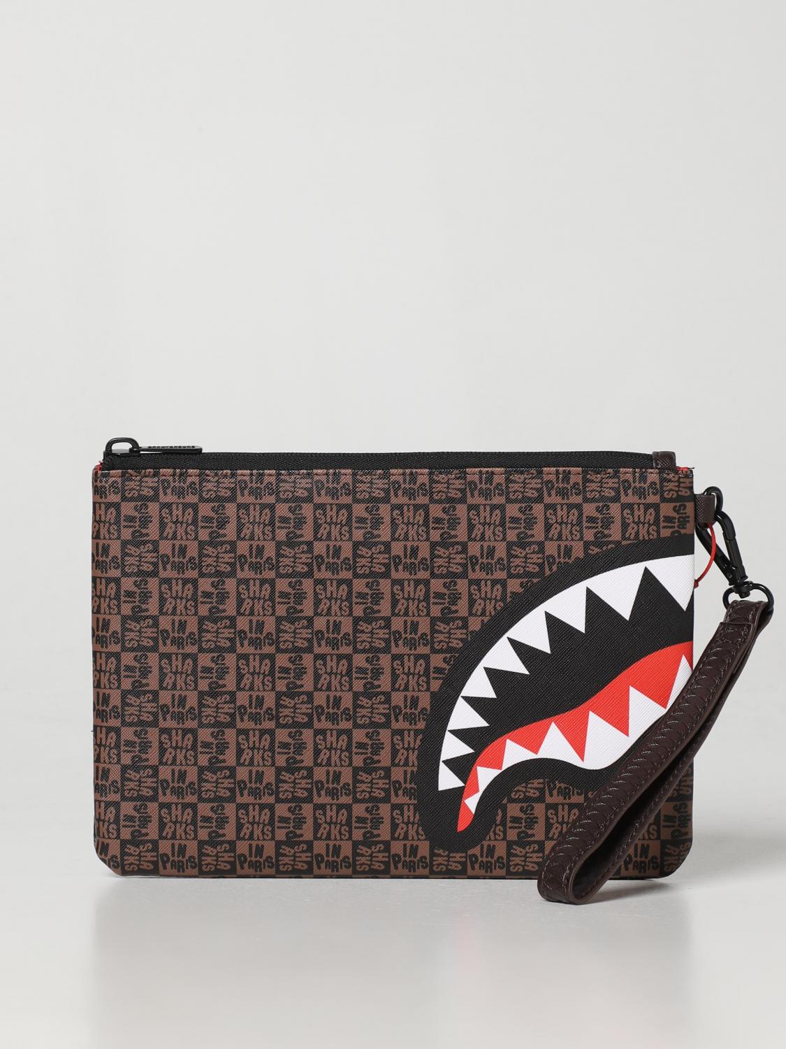 SPRAYGROUND BRIEFCASE: Bags men Sprayground, Brown - Img 1