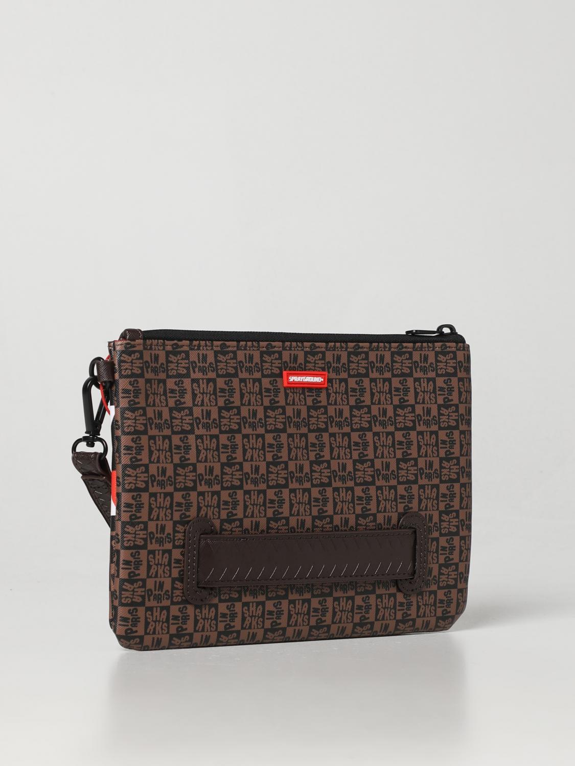 SPRAYGROUND BRIEFCASE: Bags men Sprayground, Brown - Img 2