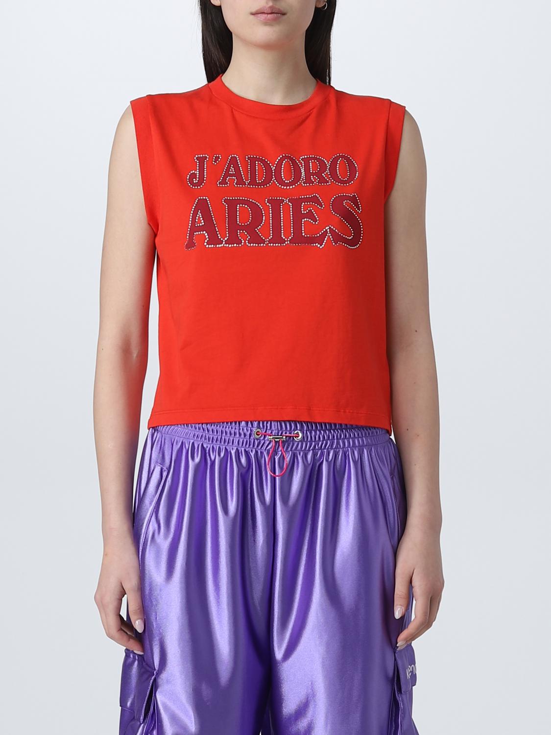 ARIES 탑: 탑 여성 Aries, 레드 - Img 1