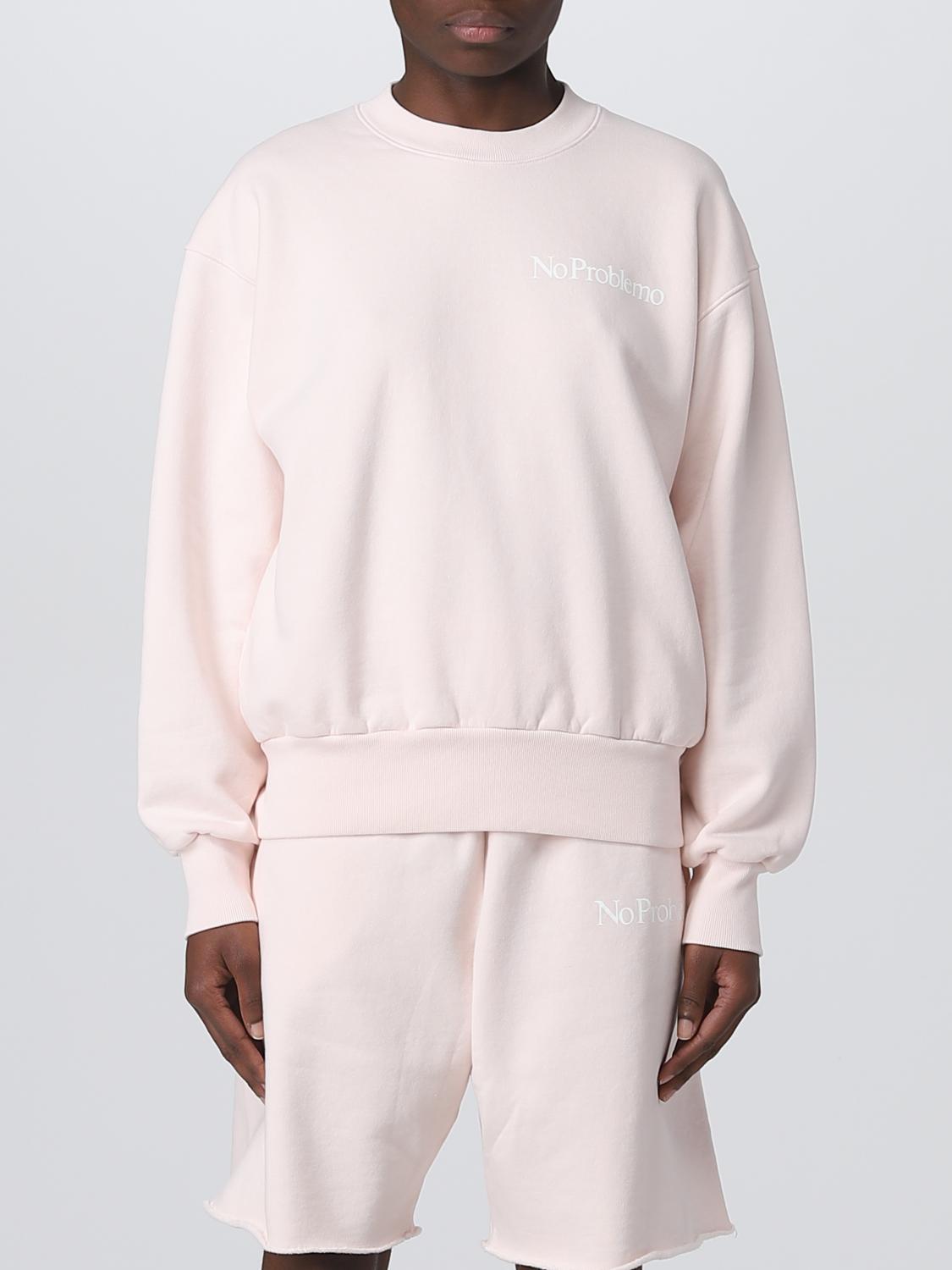 ARIES FELPA: Felpa Aries in cotone, Rosa - Img 1