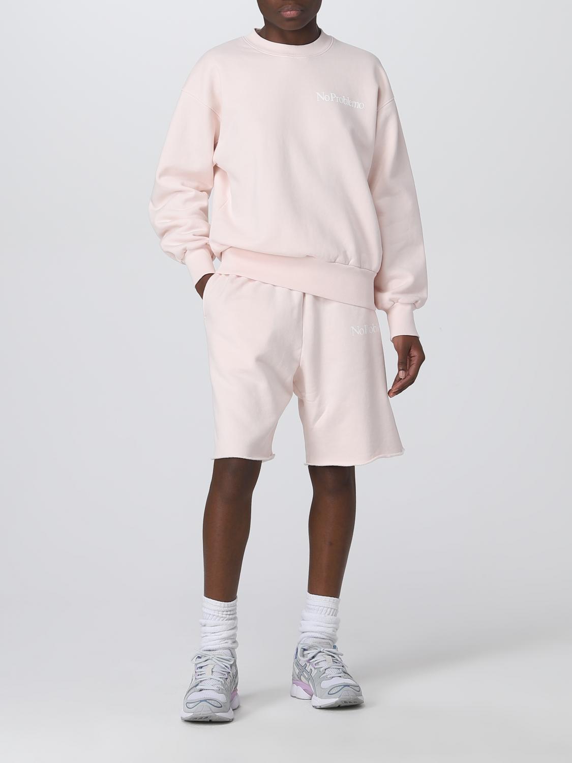 ARIES FELPA: Felpa Aries in cotone, Rosa - Img 2