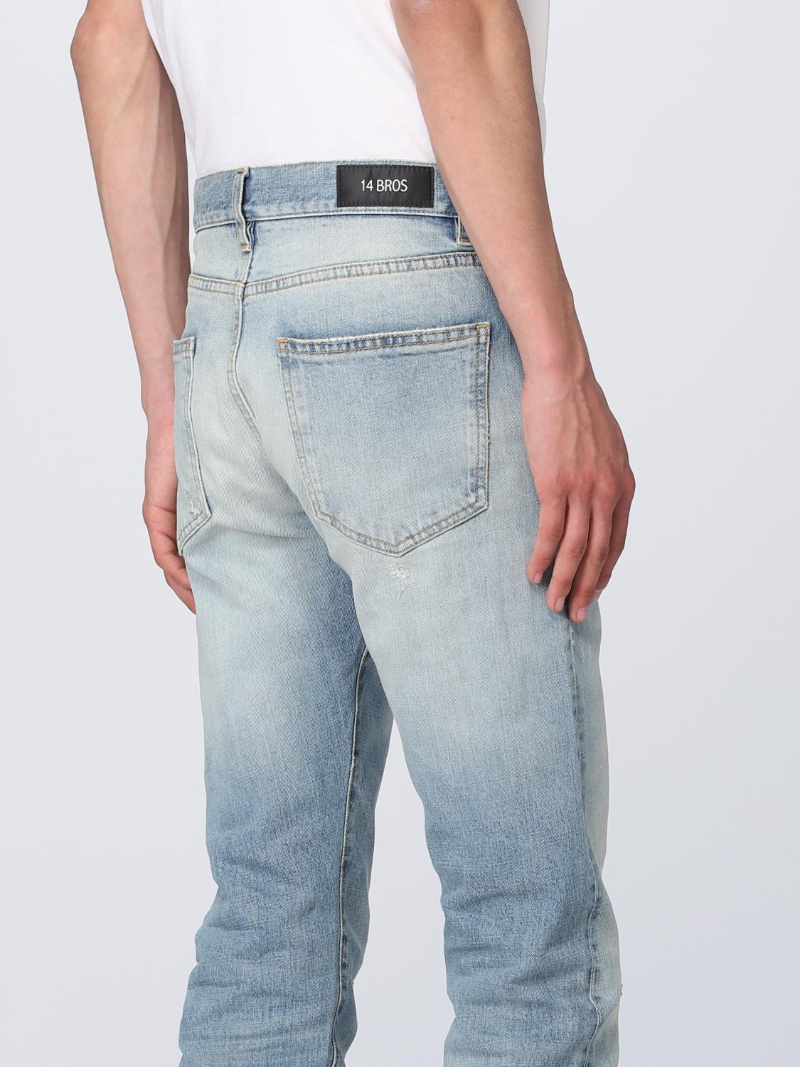 14BROS JEANS: Jeans herren 14bros, Stone Washed - Img 3