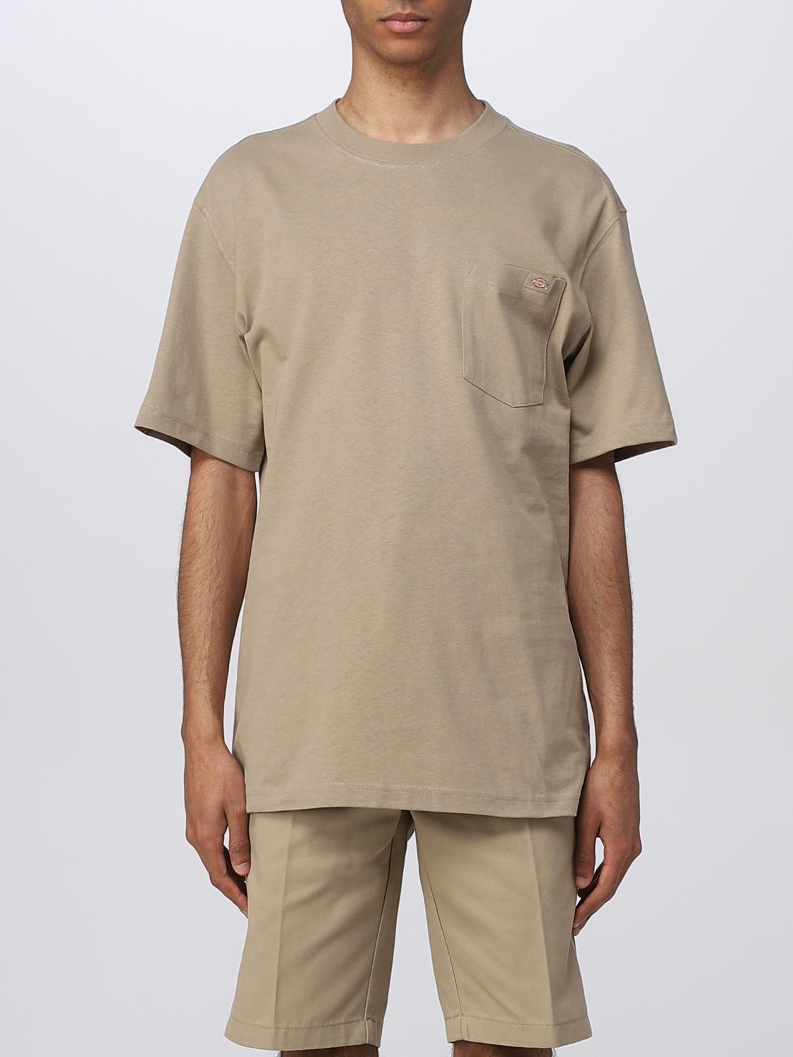 DICKIES T-SHIRT: T-shirt men Dickies, Beige - Img 1