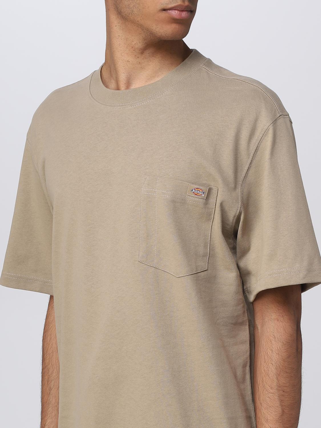 DICKIES T-SHIRT: T-shirt men Dickies, Beige - Img 4