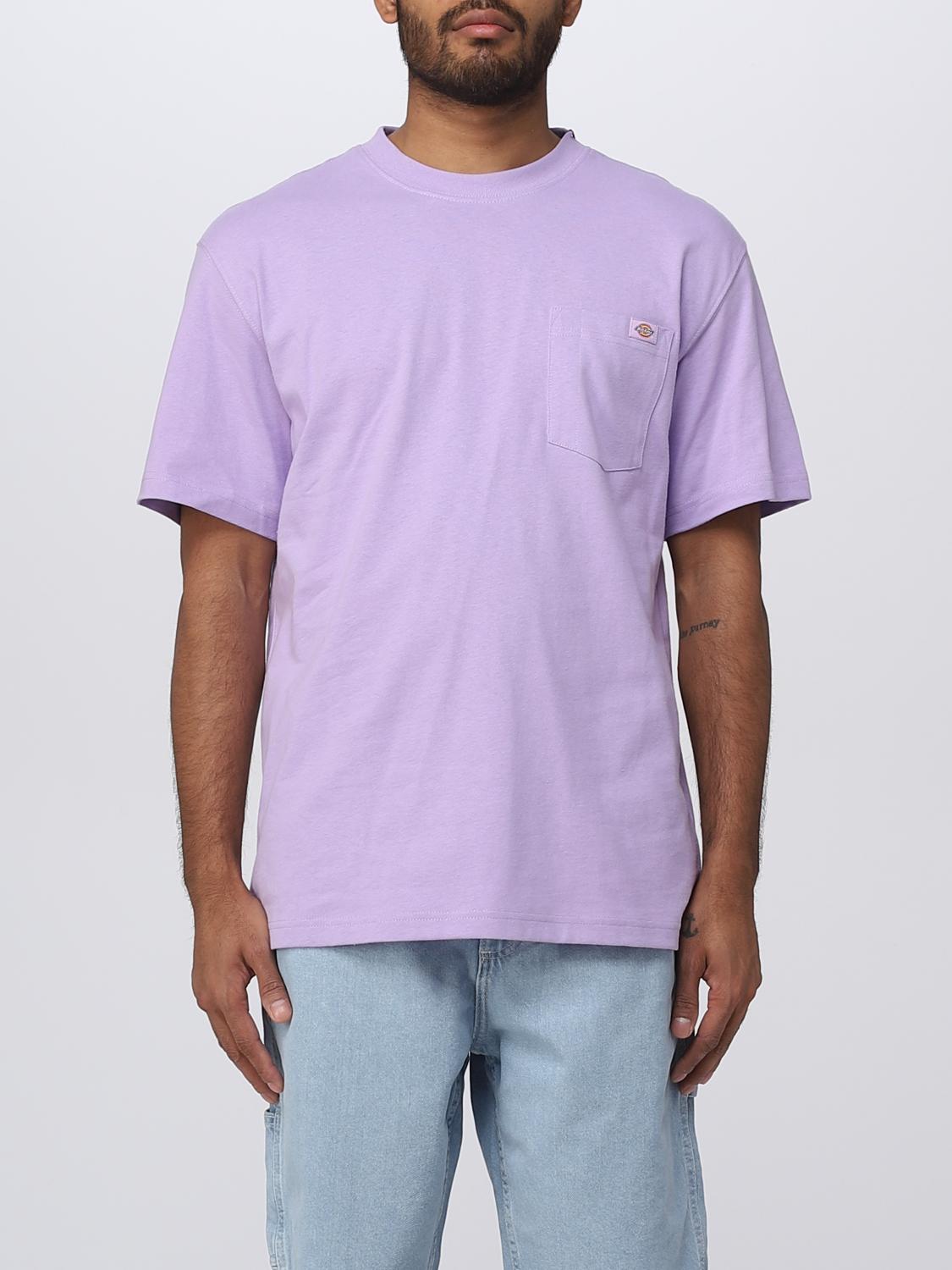 DICKIES T-SHIRT: T-shirt men Dickies, Lavander - Img 1