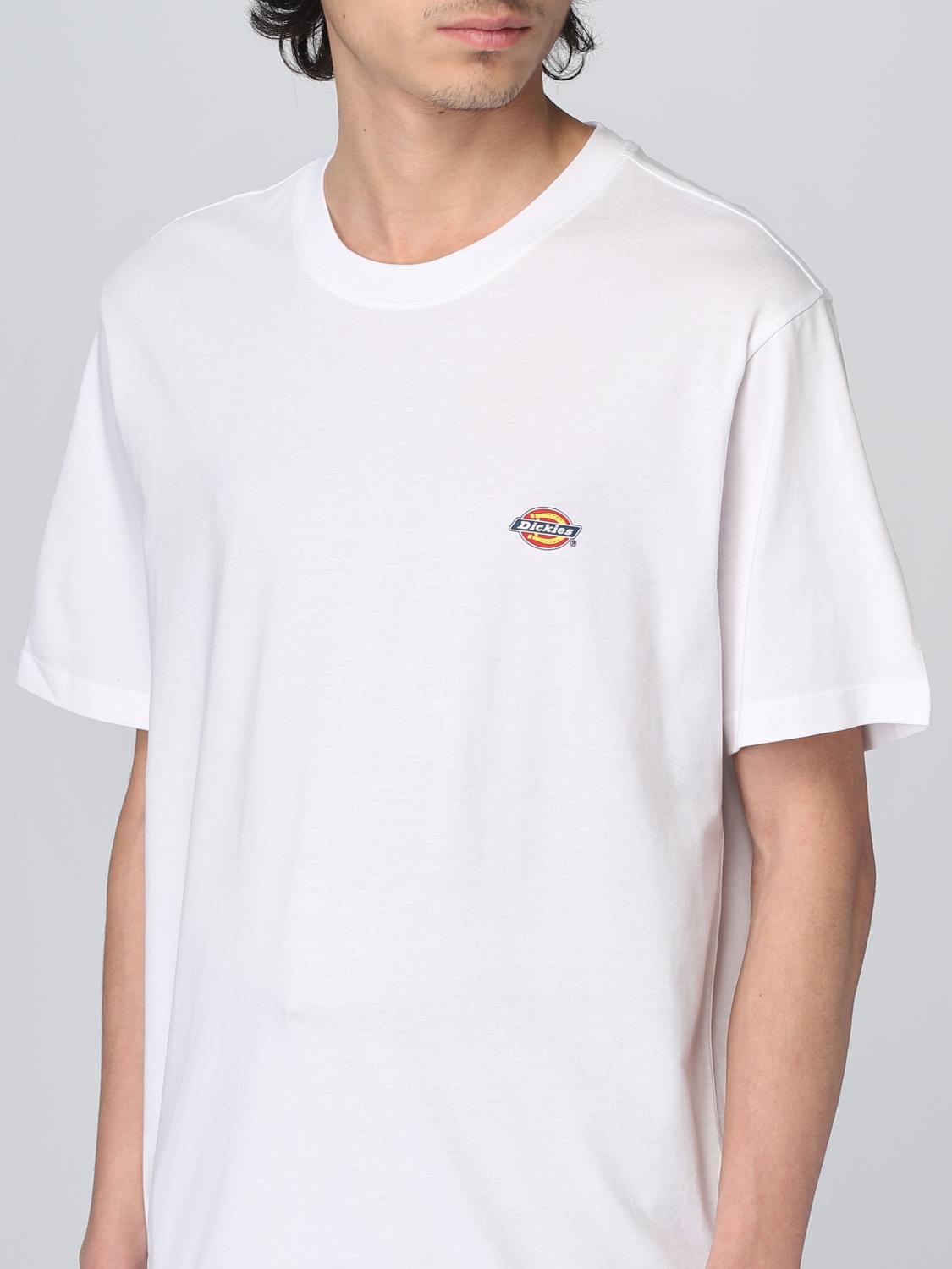 DICKIES T-SHIRT: T-shirt Mapleton Dickies in cotone, Bianco - Img 4