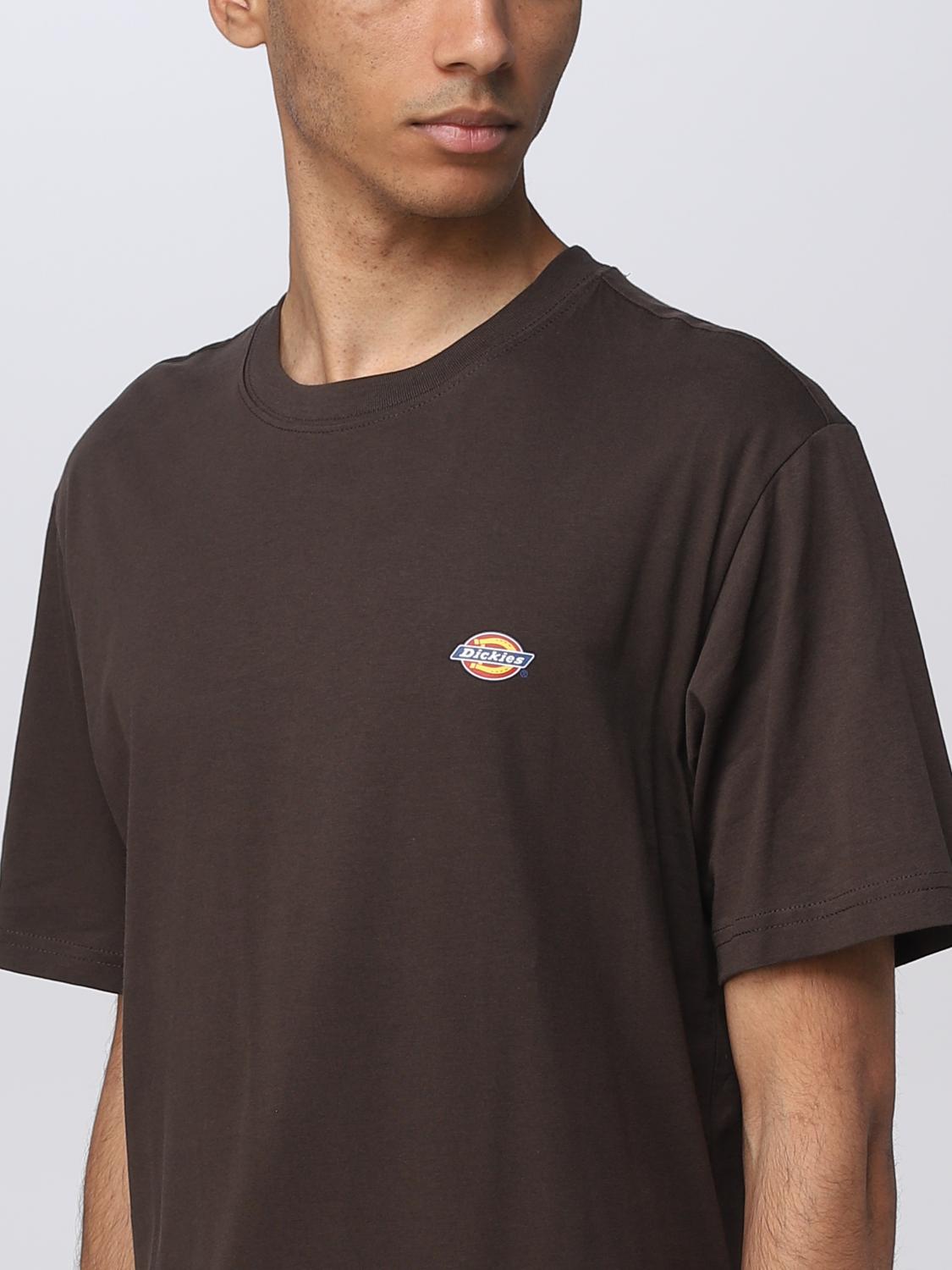 DICKIES T恤: T恤 男士 Dickies, 棕色 - Img 4
