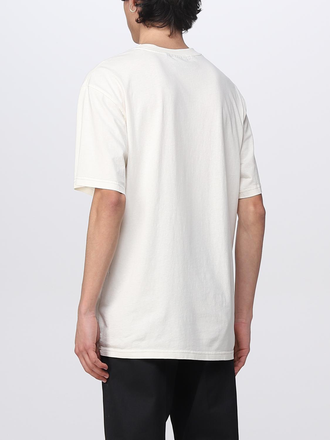Tシャツ・カットソー DICKIES Men T-shirt Yellow Cream DK0A4Z8Y F901 DICKIES: T-shirt homme - Jaune Crème | T-Shirt Dickies
