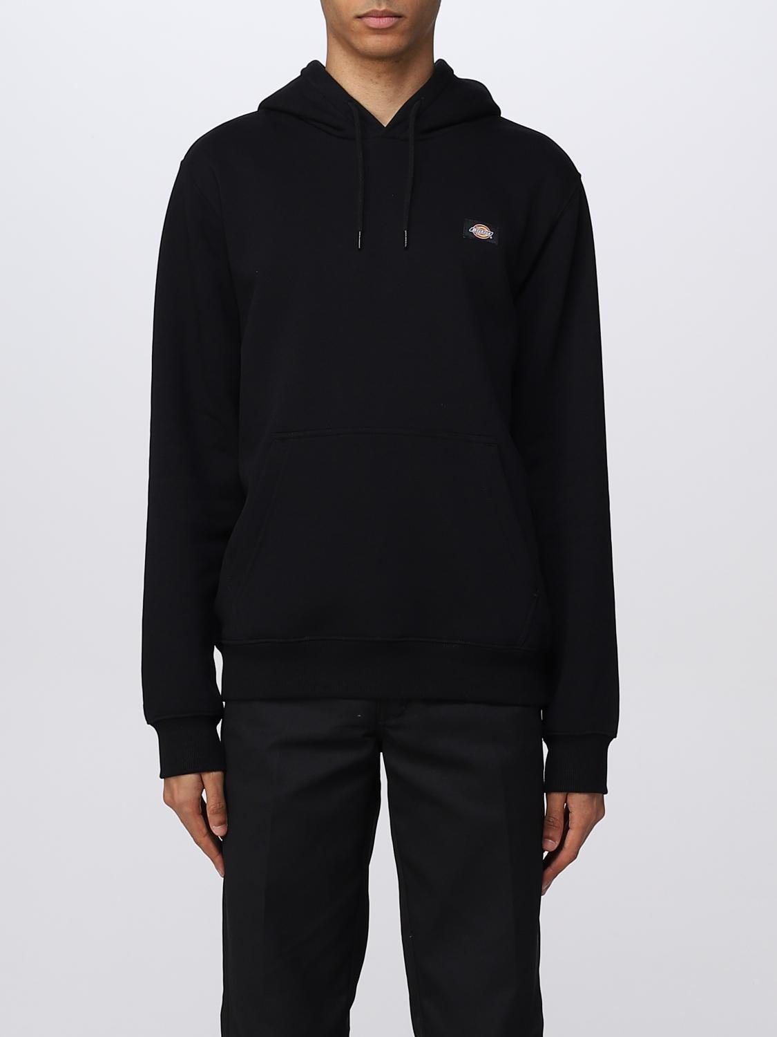 DICKIES FELPA: Felpa Dickies in cotone, Nero - Img 1
