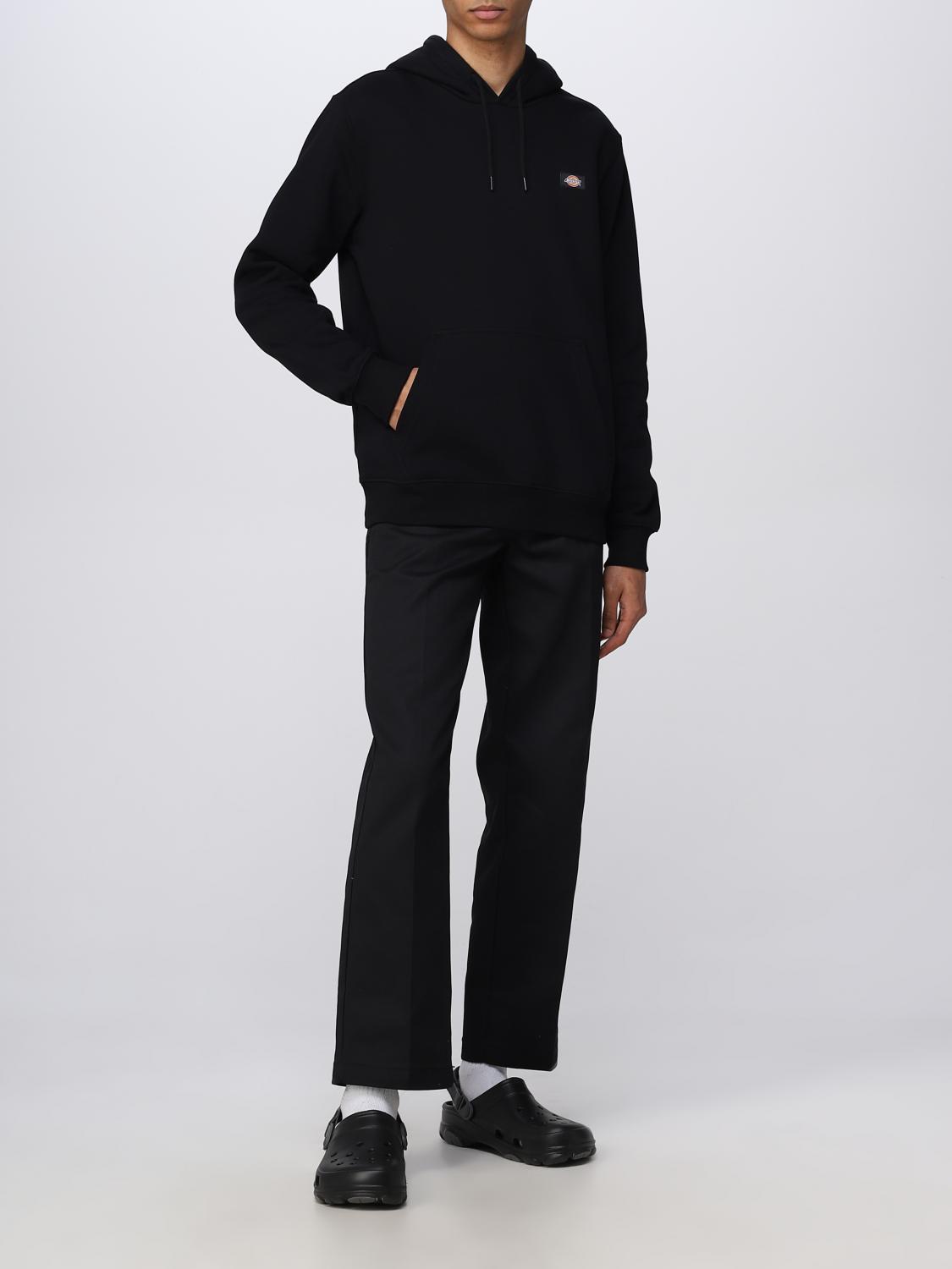 DICKIES FELPA: Felpa Dickies in cotone, Nero - Img 2