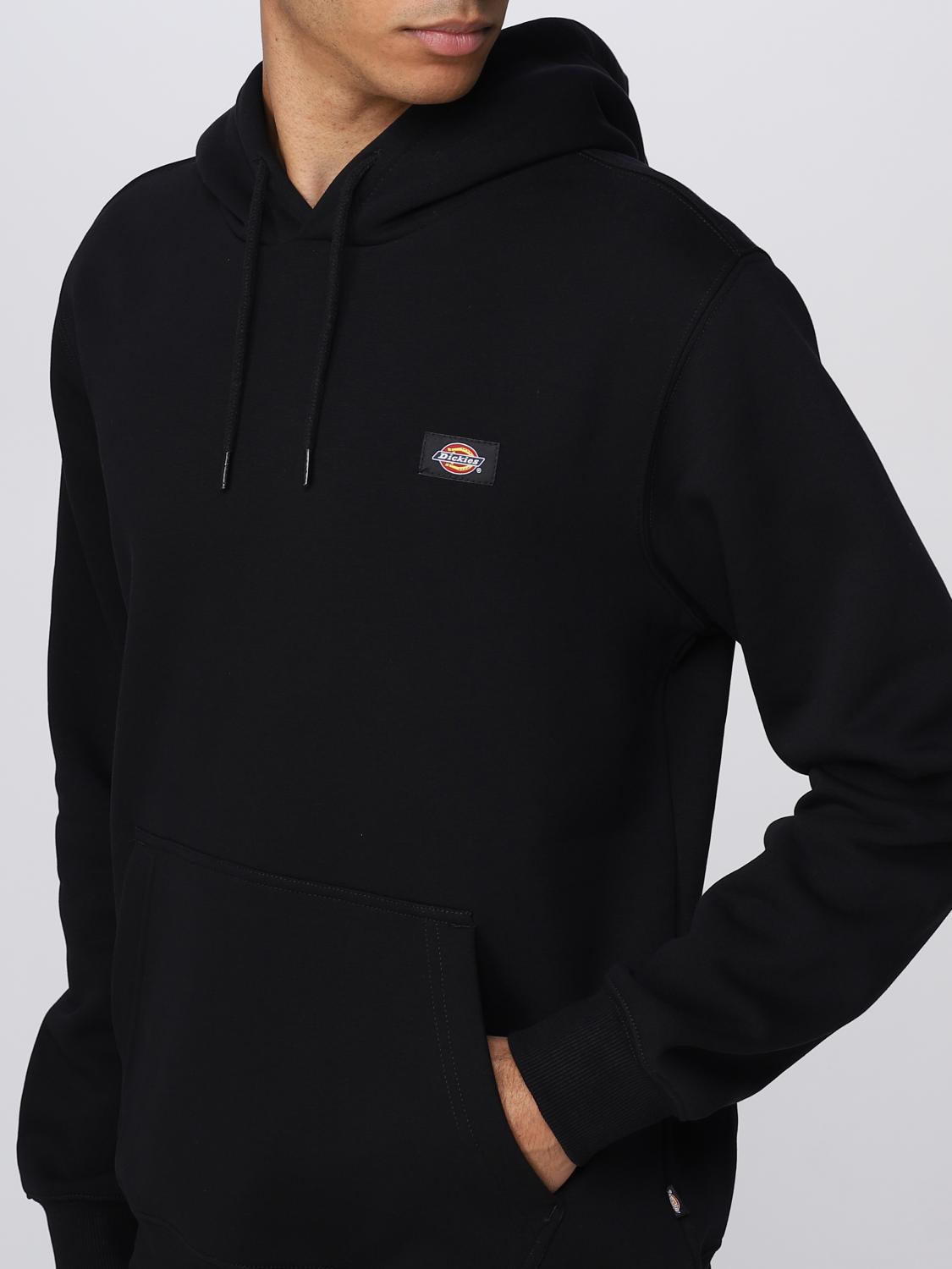 DICKIES FELPA: Felpa Dickies in cotone, Nero - Img 4