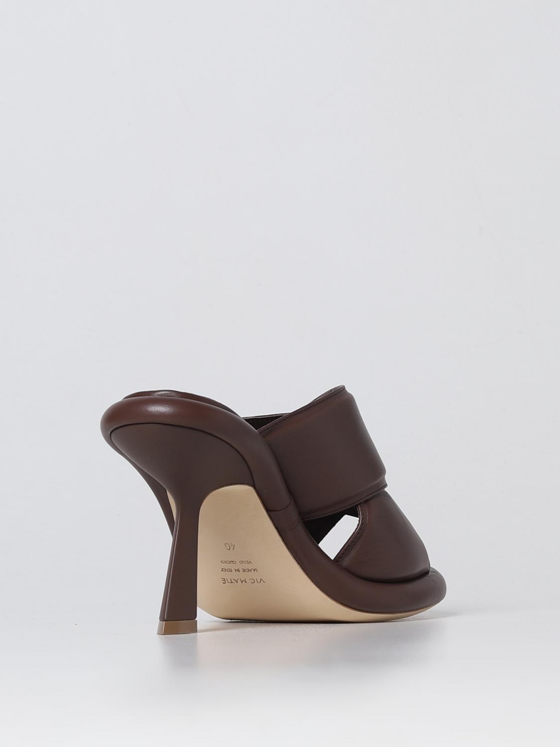 VIC MATIÉ SANDALEN MIT ABSATZ: Schuhe damen Vic Matié, Dark - Img 3
