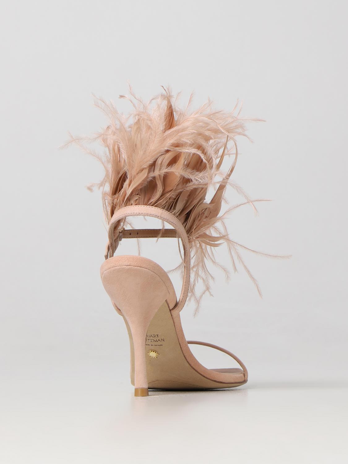 STUART WEITZMAN SANDALIAS DE TACÓN: Zapatos mujer Stuart Weitzman, Grisáceo - Img 3