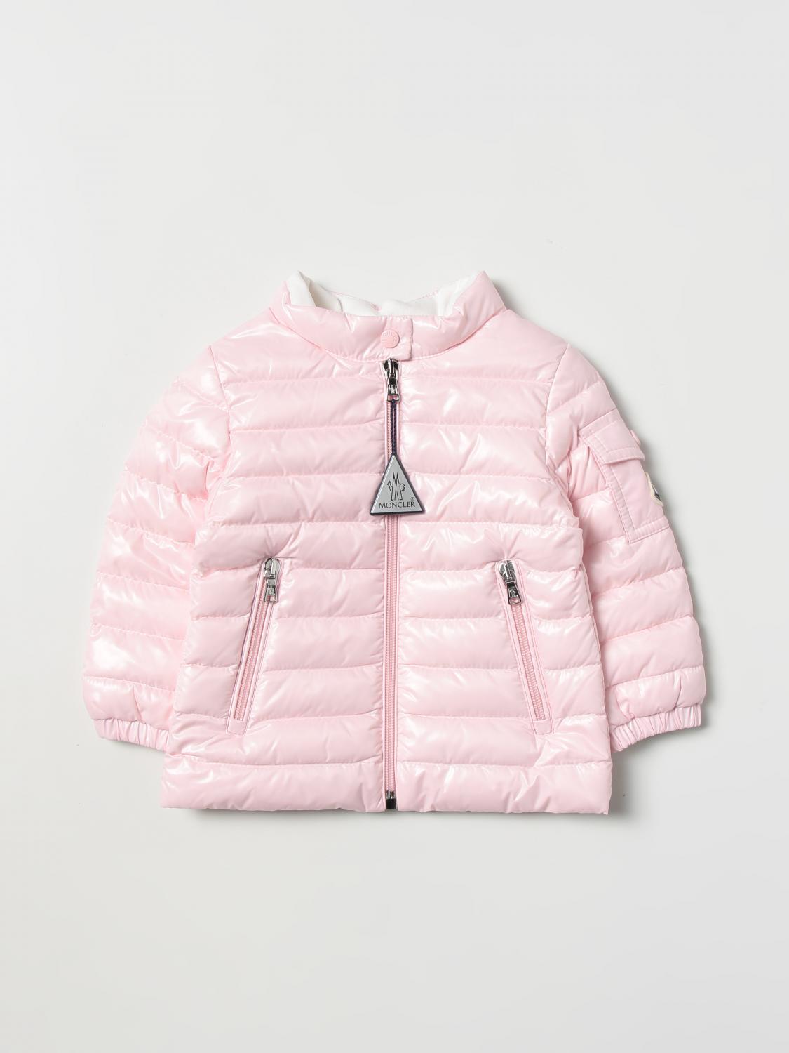 MONCLER КУРТКА: Куртка Детское Moncler, Розовый - Img 1
