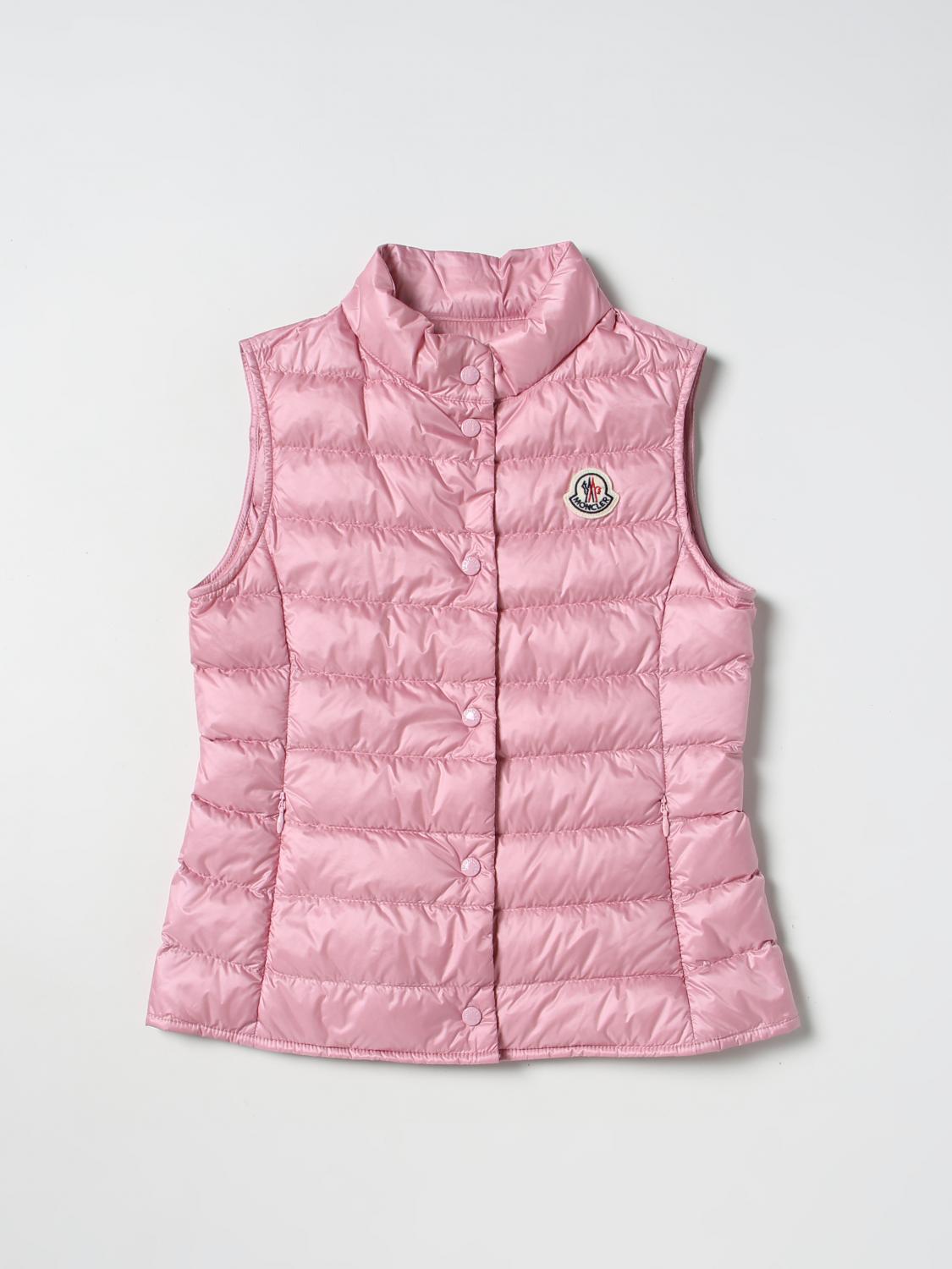 MONCLER CHALECO: Chaleco niños Moncler, Rosa - Img 1