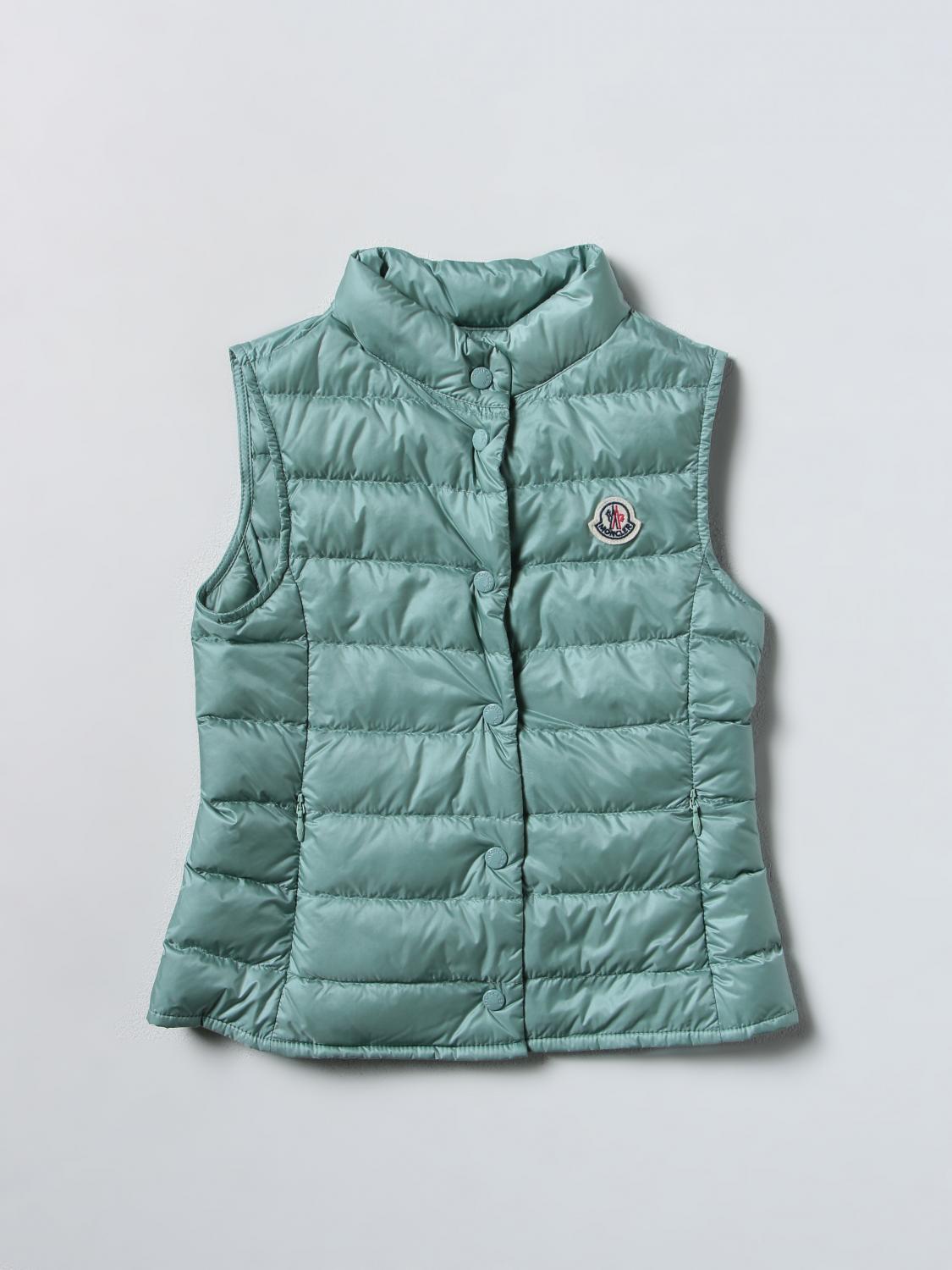 MONCLER CHALECO: Chaleco niños Moncler, Celeste - Img 1