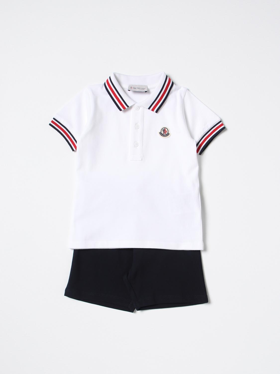Moncler ジャンプスーツ ボーイ - ホワイト | 8M000288496F | GIGLIO.COM