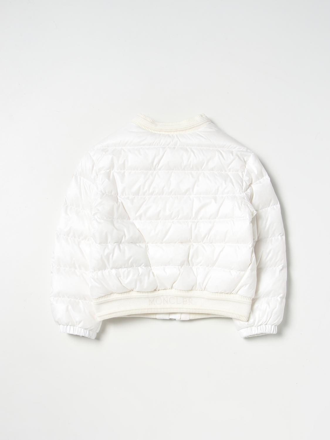 MONCLER JACKET: Jacket kids Moncler, White - Img 2