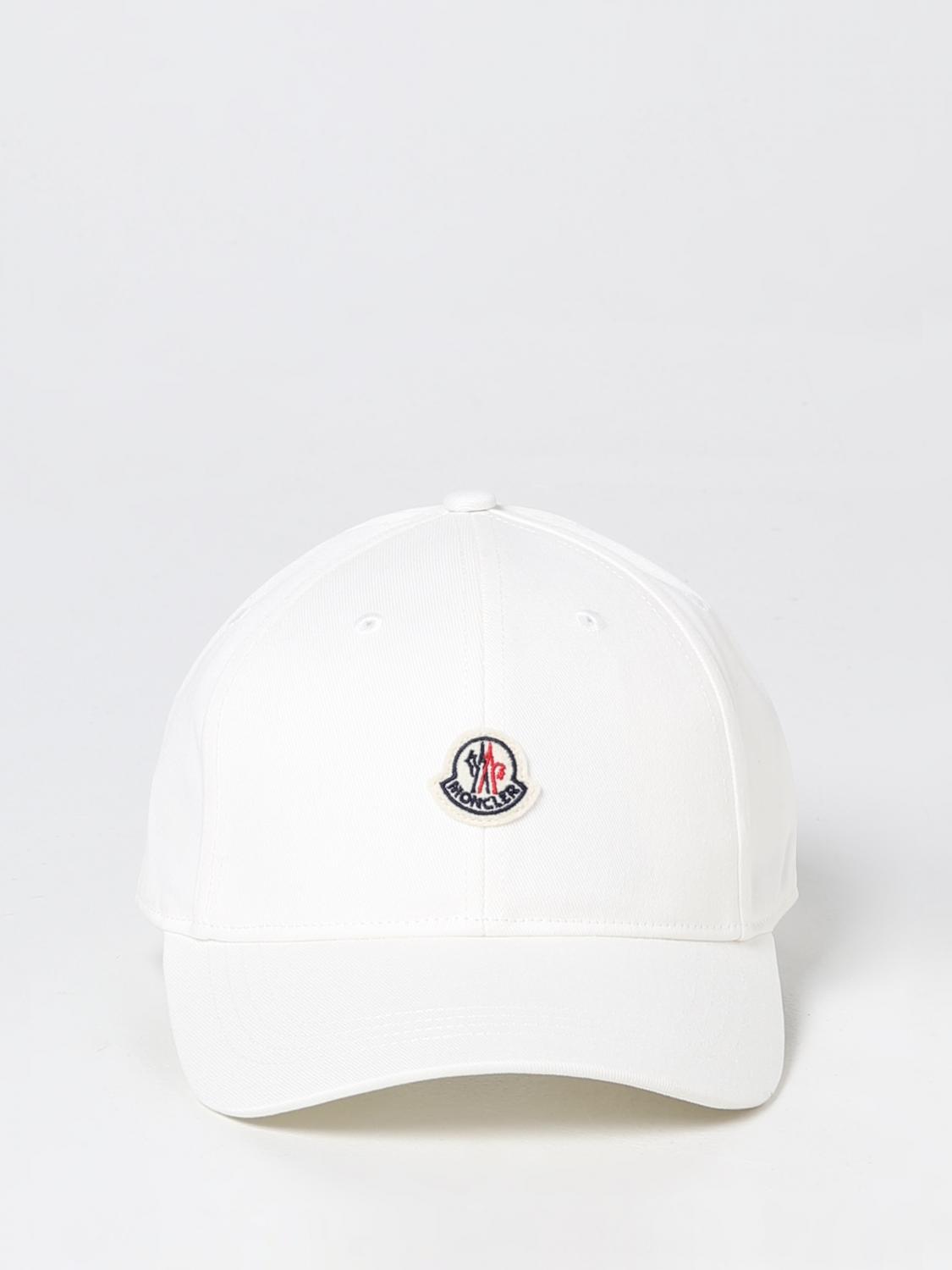MONCLER CAPPELLO BAMBINO: Cappello Moncler in cotone, Bianco - Img 2