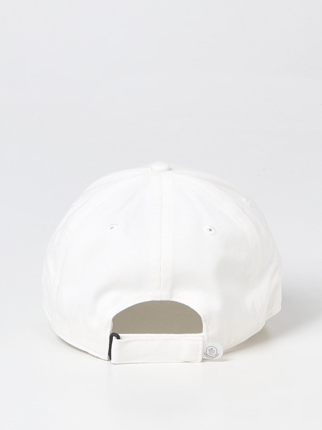 MONCLER CAPPELLO BAMBINO: Cappello Moncler in cotone, Bianco - Img 3