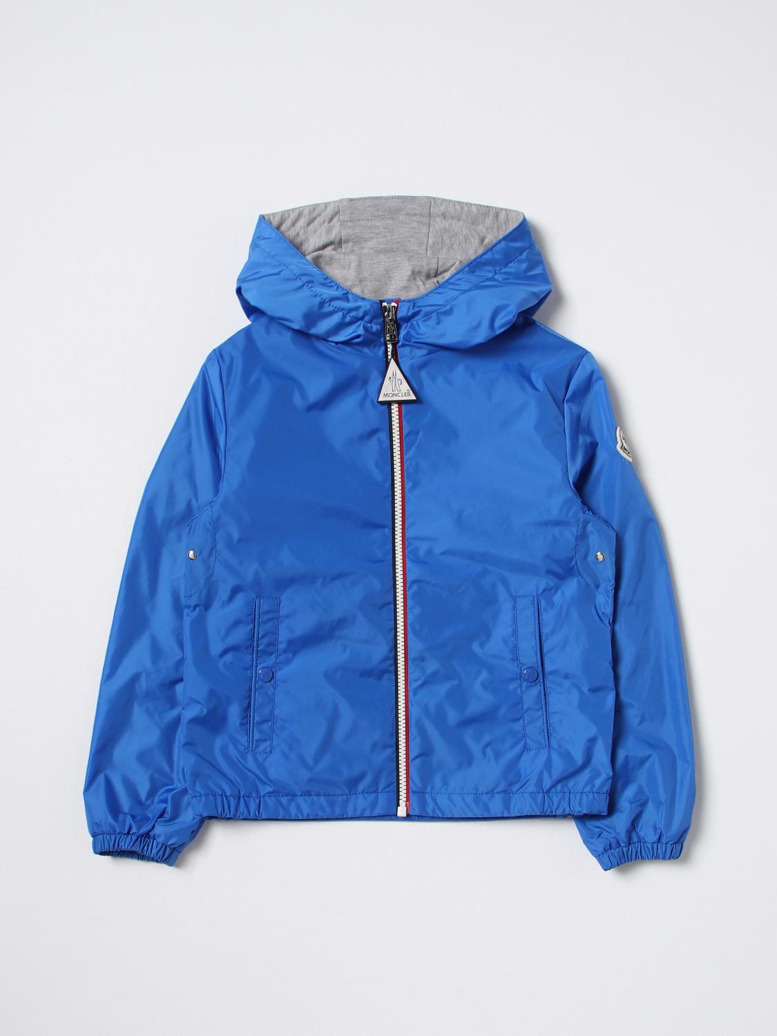 MONCLER VESTE: Veste enfant Moncler, Bleu Ciel - Img 1