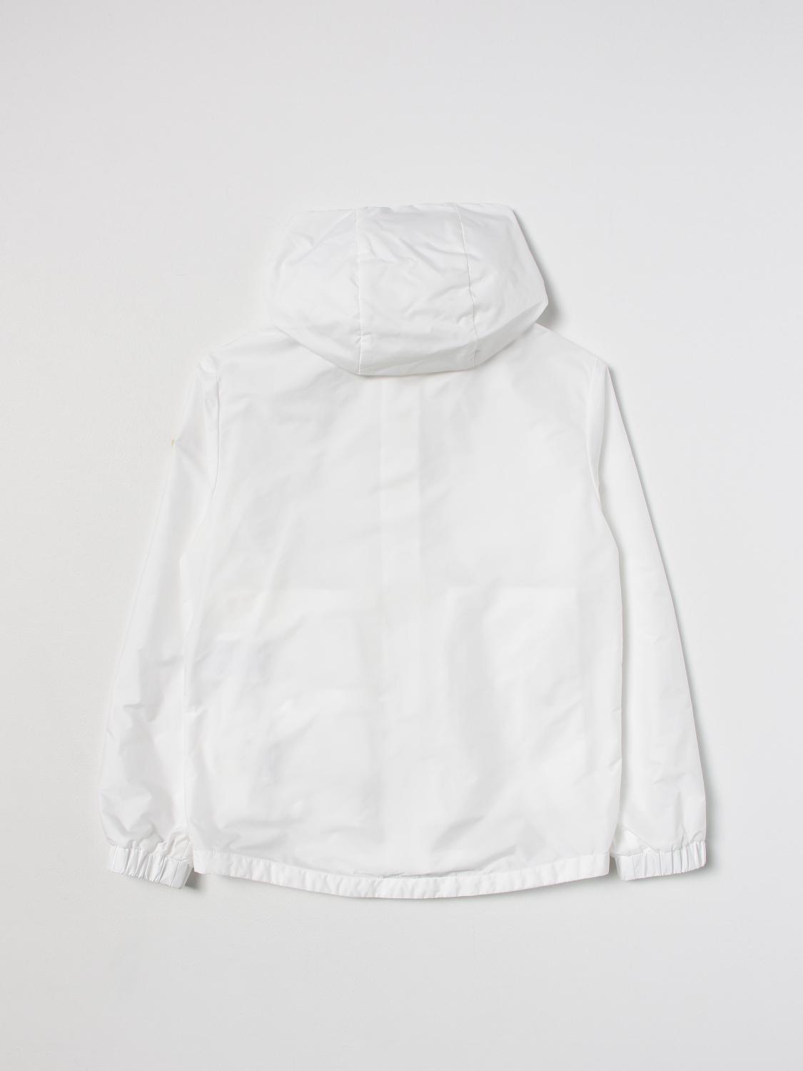 MONCLER JACKET: Moncler nylon jacket with detachable hood, White - Img 2