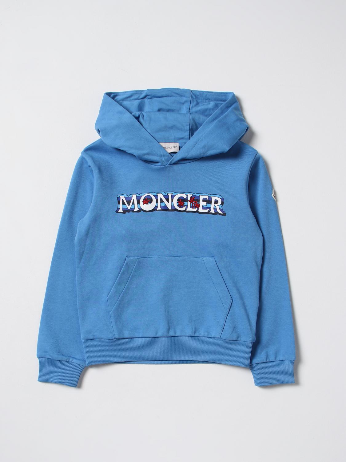 MONCLER PULLOVER: Pullover kinder Moncler, Navy - Img 1