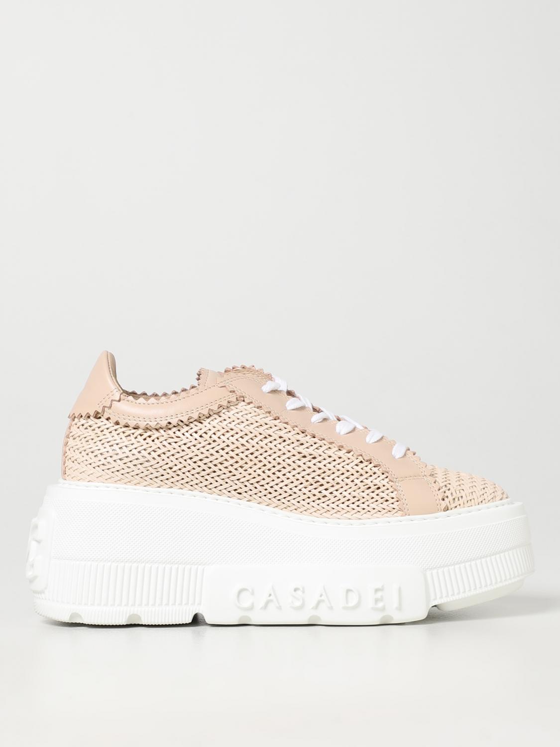CASADEI: Shoes woman - Blush Pink | Casadei sneakers