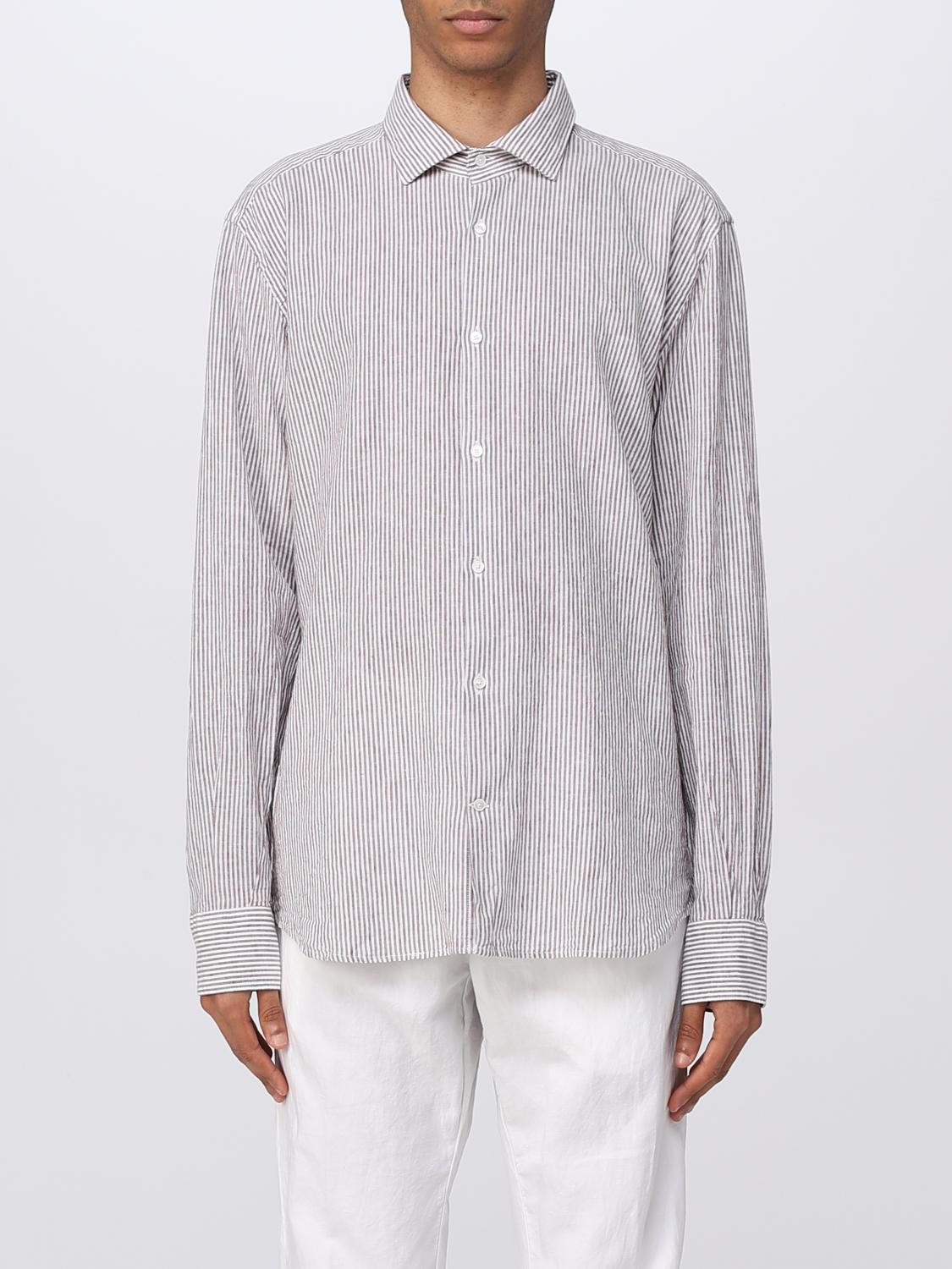 BROOKSFIELD CAMISA: Camisa hombre Brooksfield, Marrón - Img 1