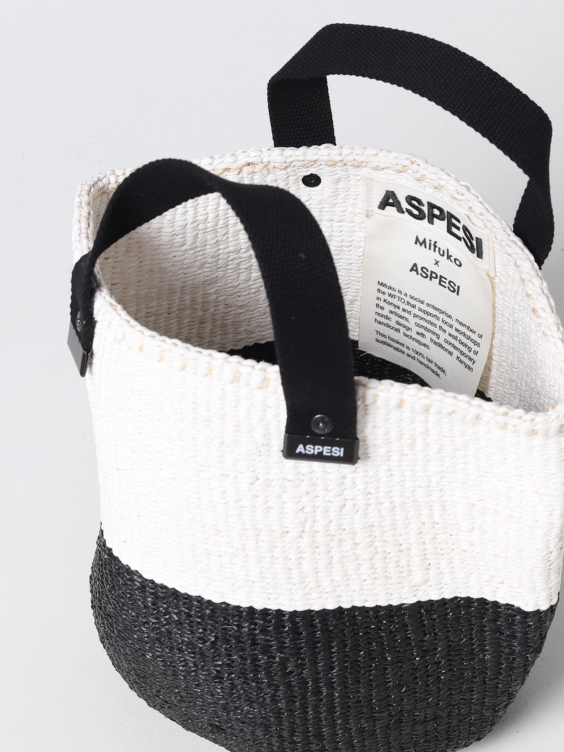 ASPESI MINITASCHE: Schultertasche damen Aspesi, Weiß - Img 3