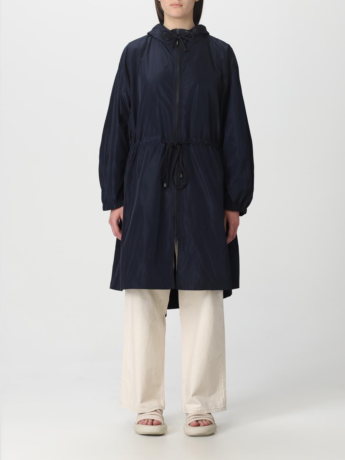 ASPESI JACKET: Coat woman Aspesi, Blue - Img 1
