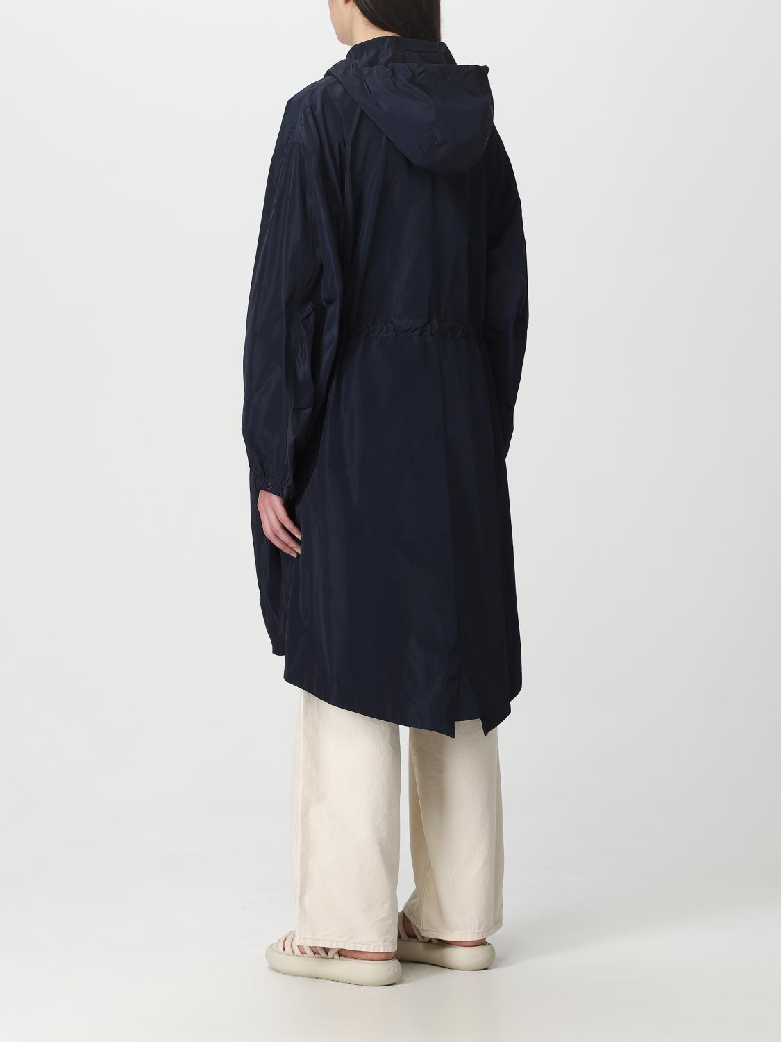 ASPESI JACKET: Coat woman Aspesi, Blue - Img 2