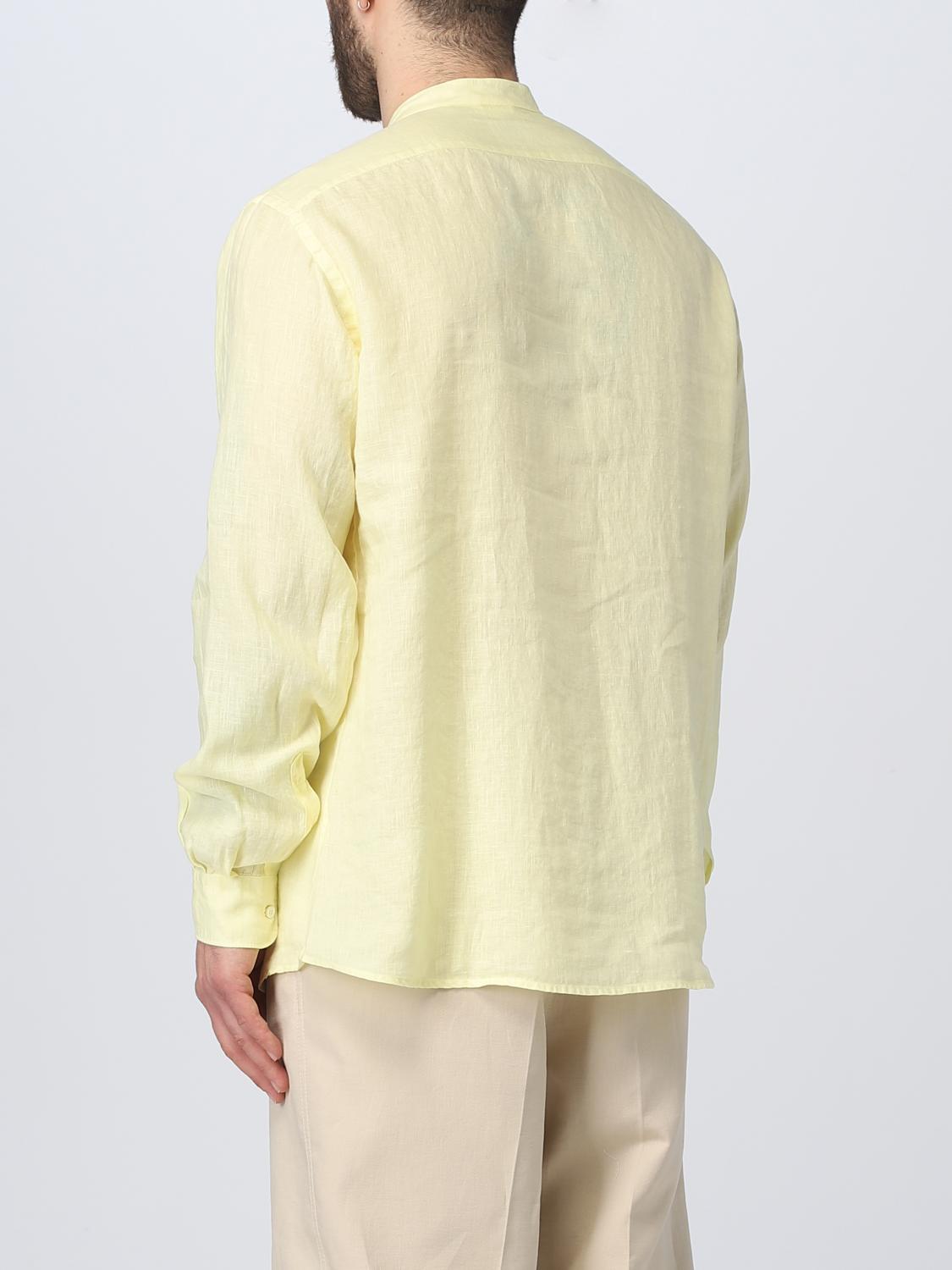 ASPESI CAMICIA: Camicia Aspesi in lino, Giallo - Img 2