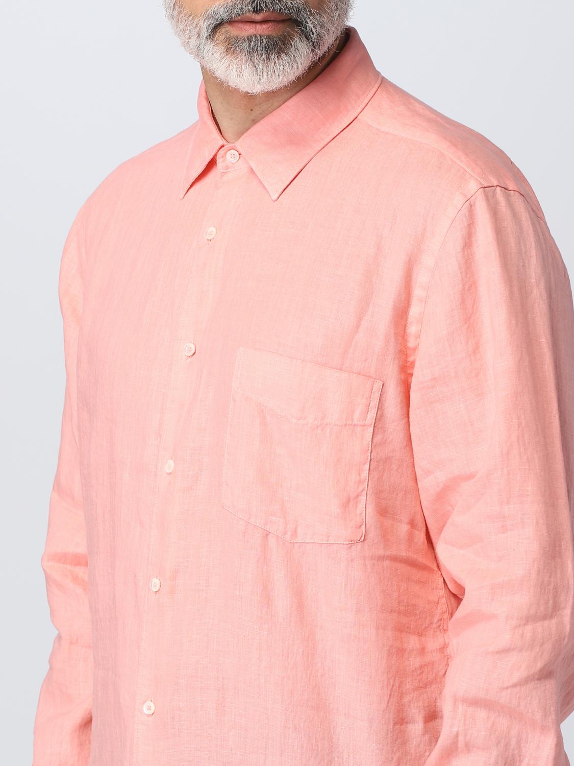 ASPESI 衬衫: 衬衫 男士 Aspesi, 粉色 - Img 3