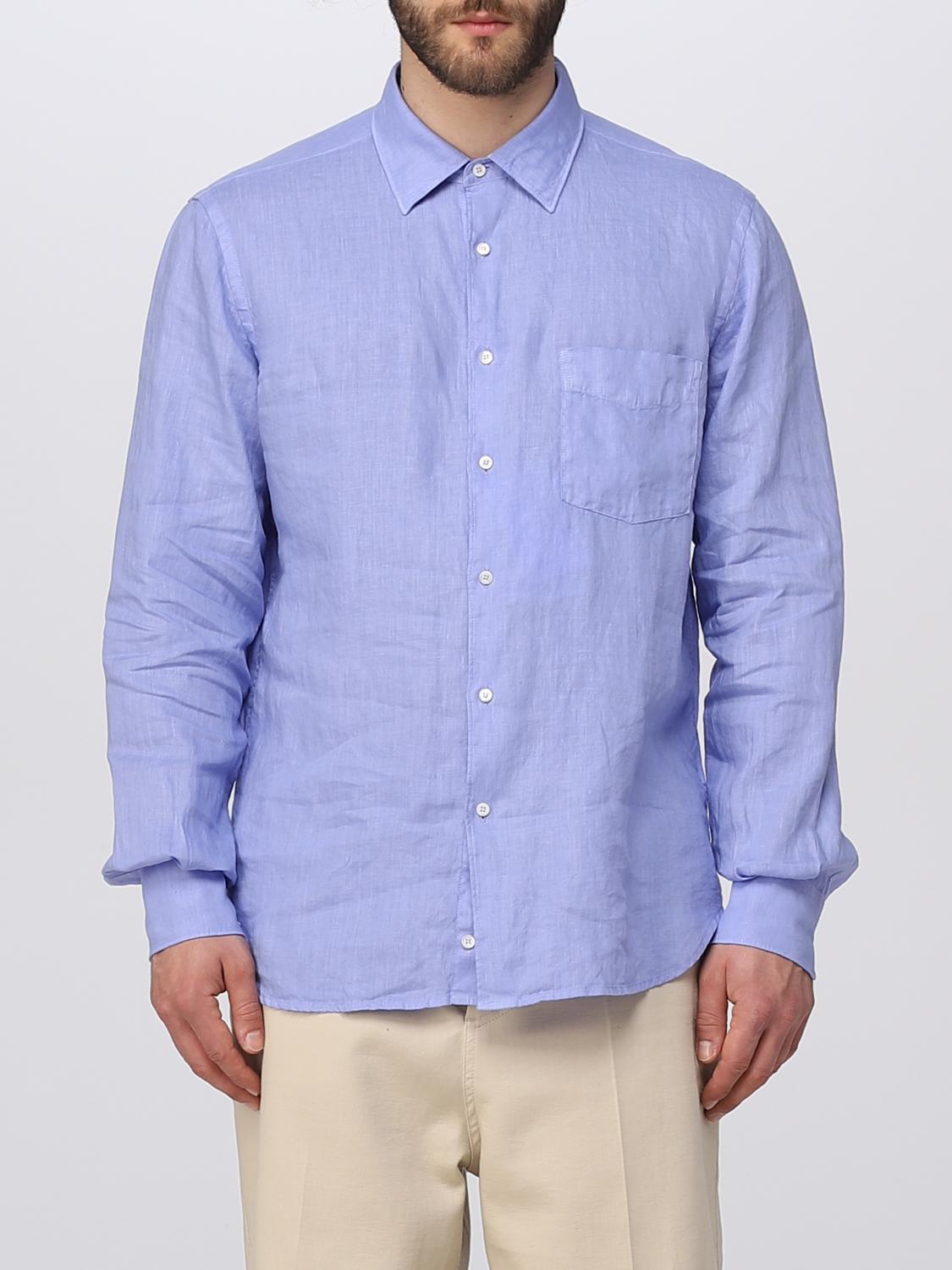ASPESI SHIRT: Shirt men Aspesi, Gnawed Blue - Img 1