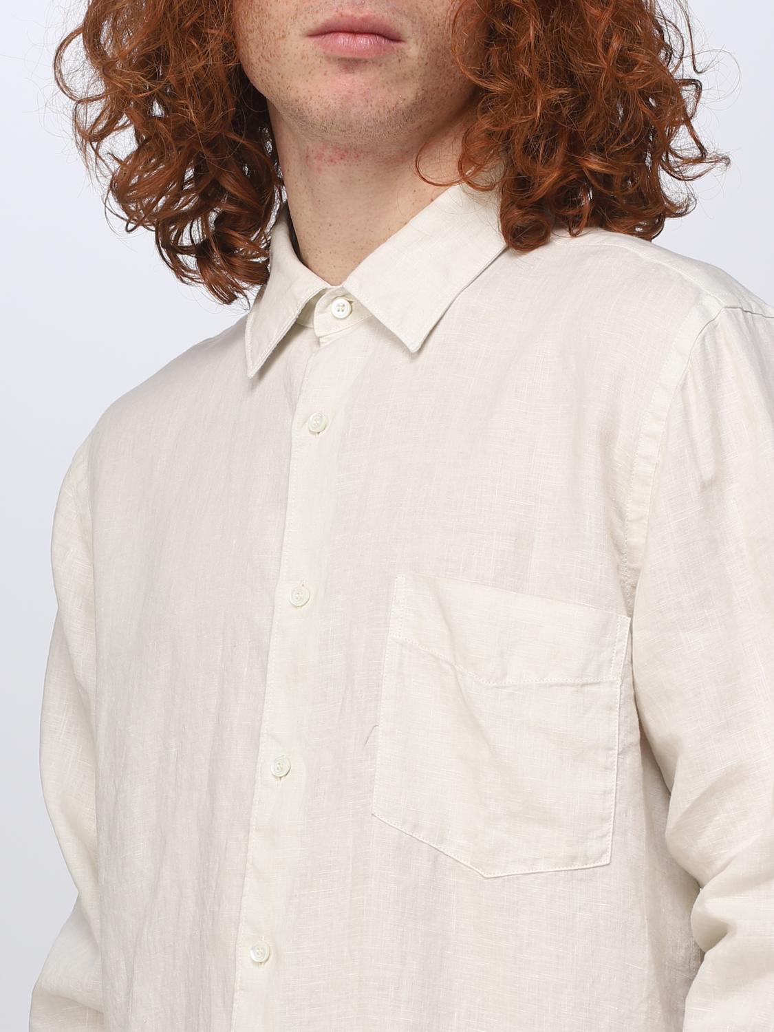 ASPESI SHIRT: Shirt men Aspesi, Beige - Img 3