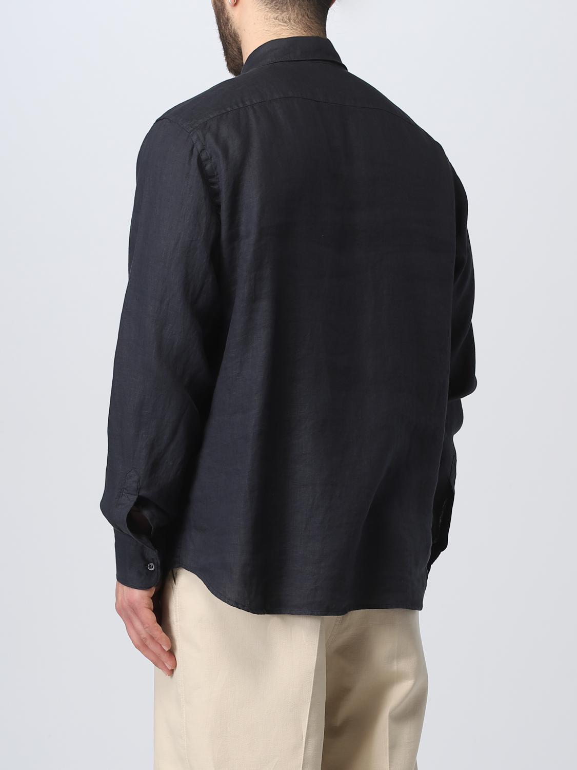 ASPESI CAMICIA: Camicia Aspesi in lino, Blue Navy - Img 2