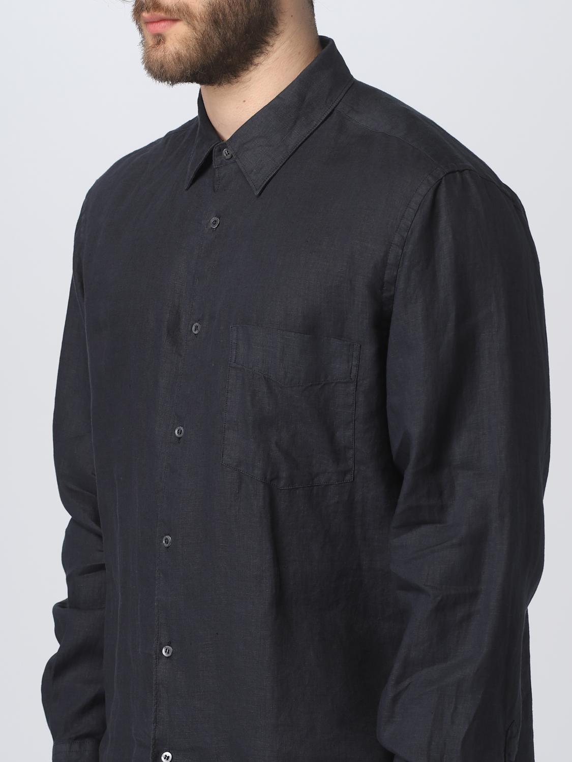 ASPESI CAMICIA: Camicia Aspesi in lino, Blue Navy - Img 3