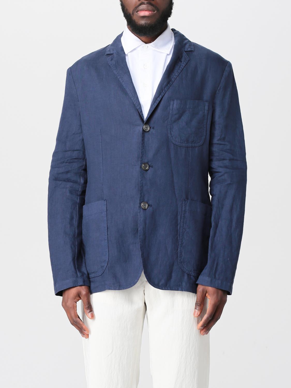 ASPESI BLAZER: Blazer men Aspesi, Blue - Img 1