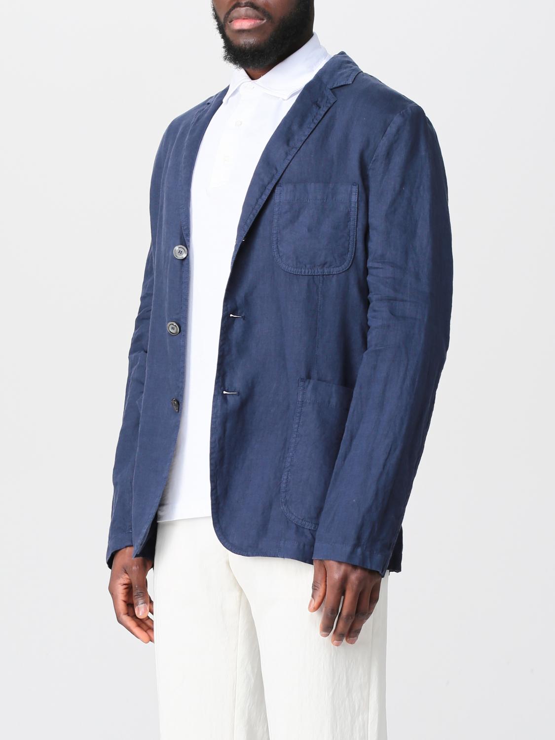 ASPESI BLAZER: Blazer men Aspesi, Blue - Img 3